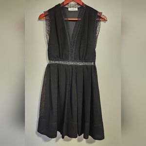 Sandro Paris Mesh Lace dress